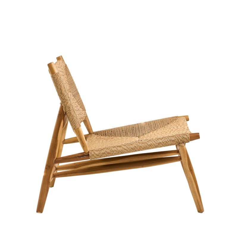 Πολυθρόνα lounge Salamanca Ξύλο Teak