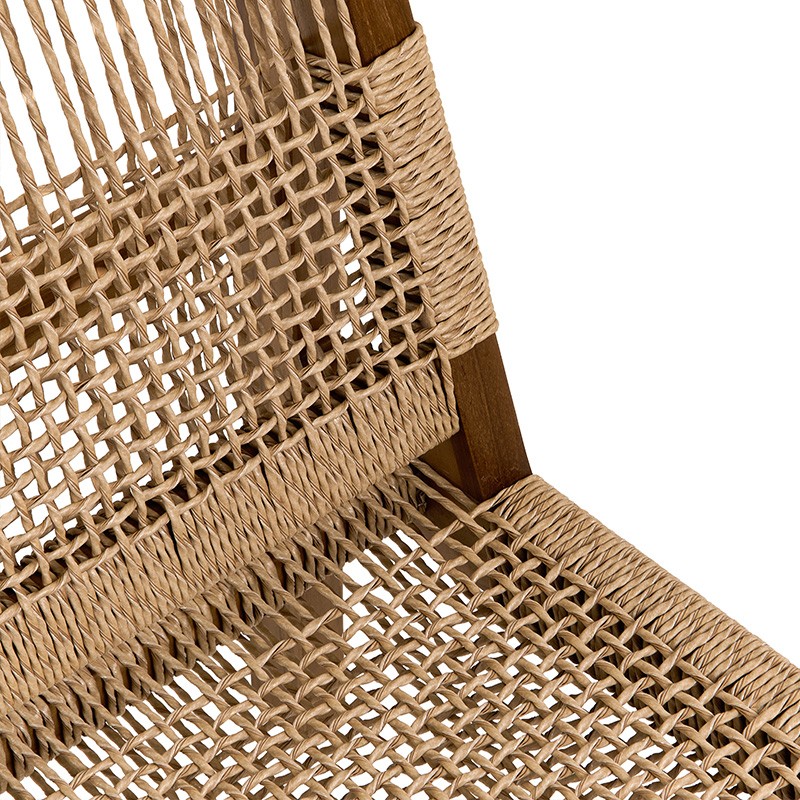 Πολυθρόνα lounge Sintra Ξύλο Teak