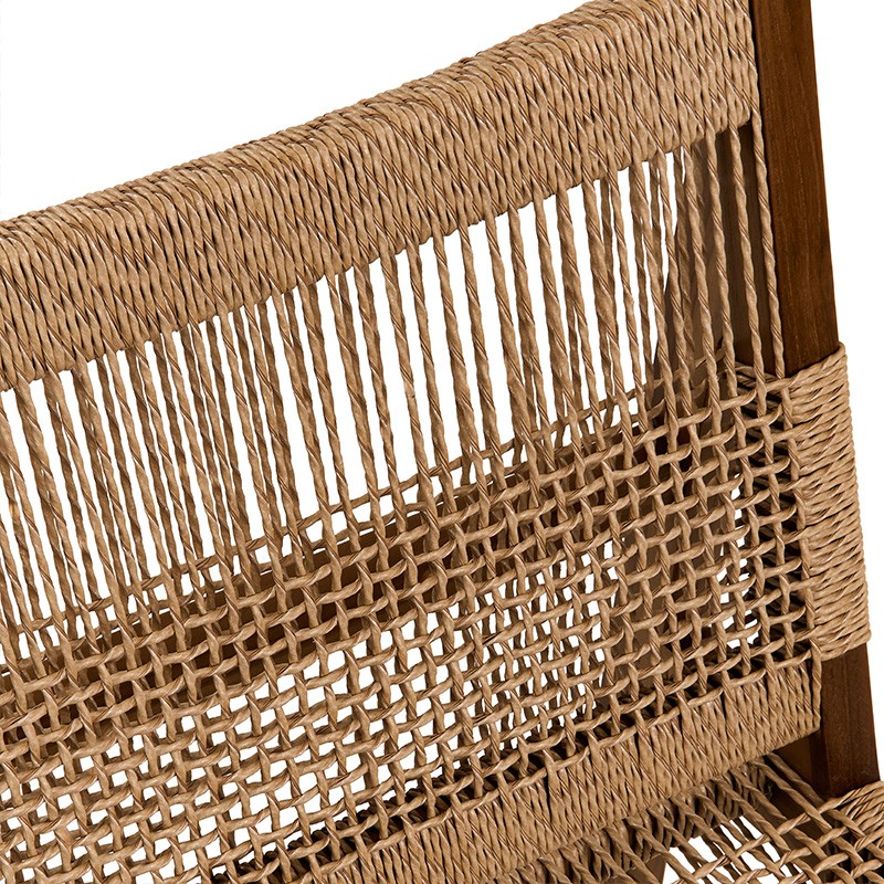 Πολυθρόνα lounge Sintra Ξύλο Teak