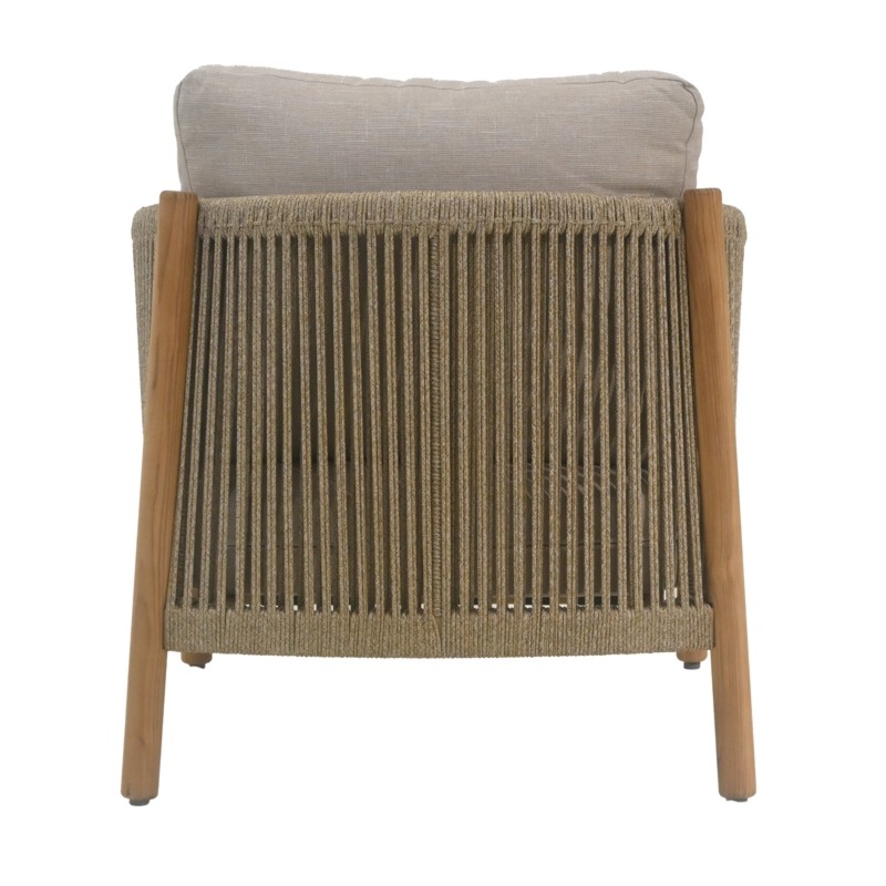 Πολυθρόνα Lounge Touluse Ξύλο Teak