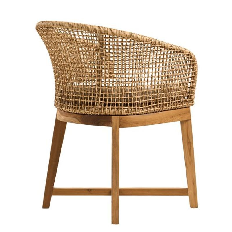 Καρεκλά πολυθρόνα Malibu Ξύλο Teak