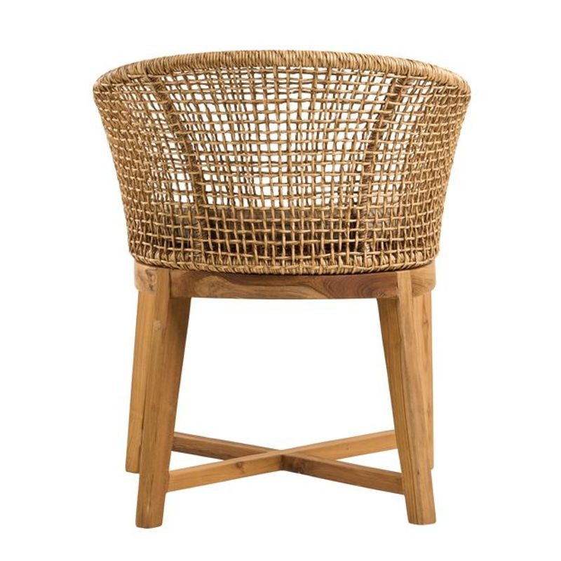 Καρεκλά πολυθρόνα Malibu Ξύλο Teak