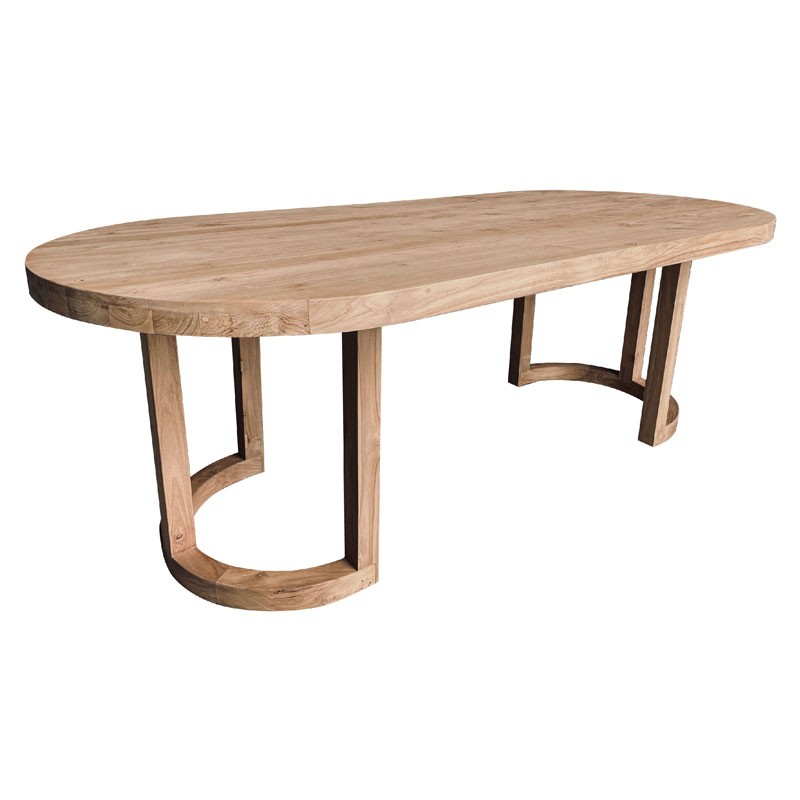 Τραπέζι Teak Pilar 260x105x75cm