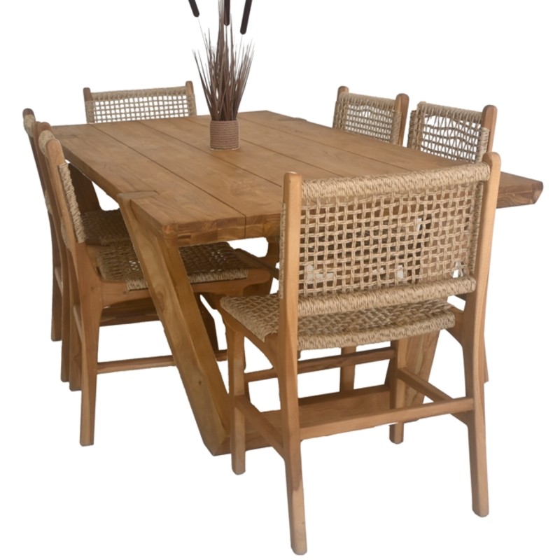 Τραπέζι Riftan Ξύλο Teak 260cm