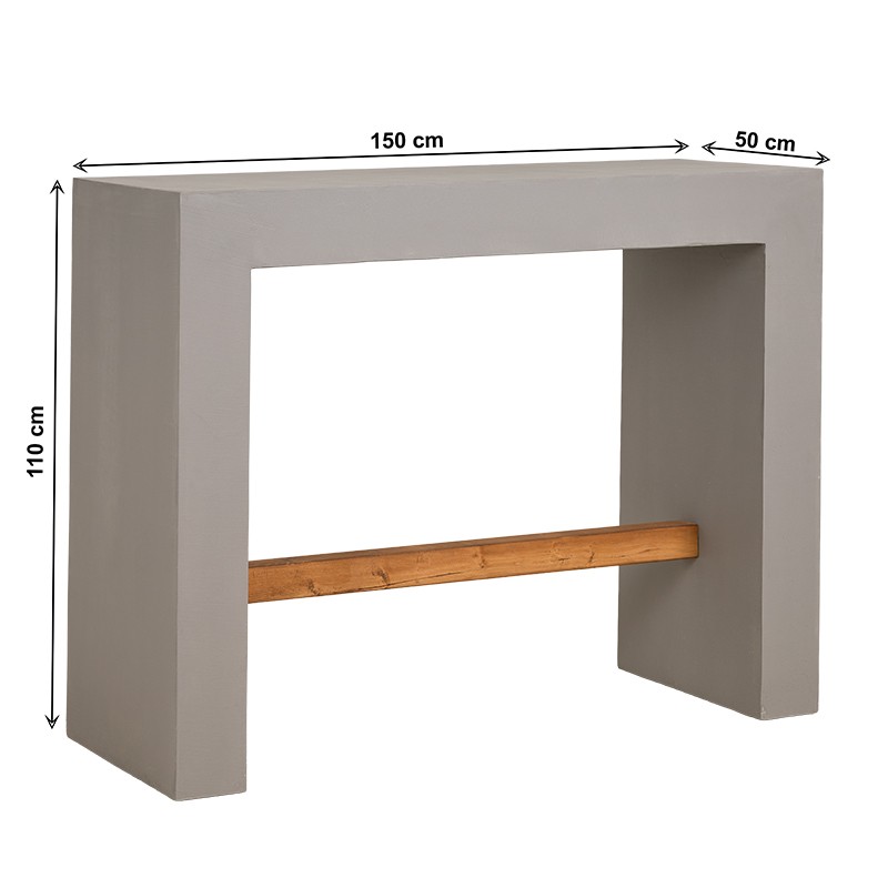 Τραπέζι bar Cement