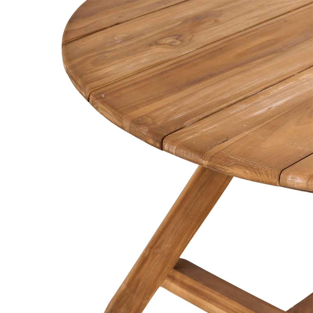 Τραπέζι Στρογγυλό Ø130 εκ.Teak