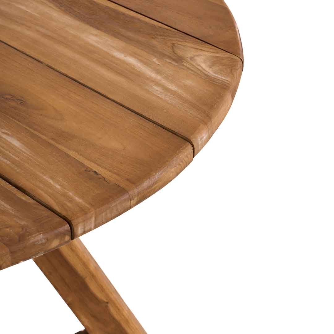 Τραπέζι Στρογγυλό Ø130 εκ.Teak
