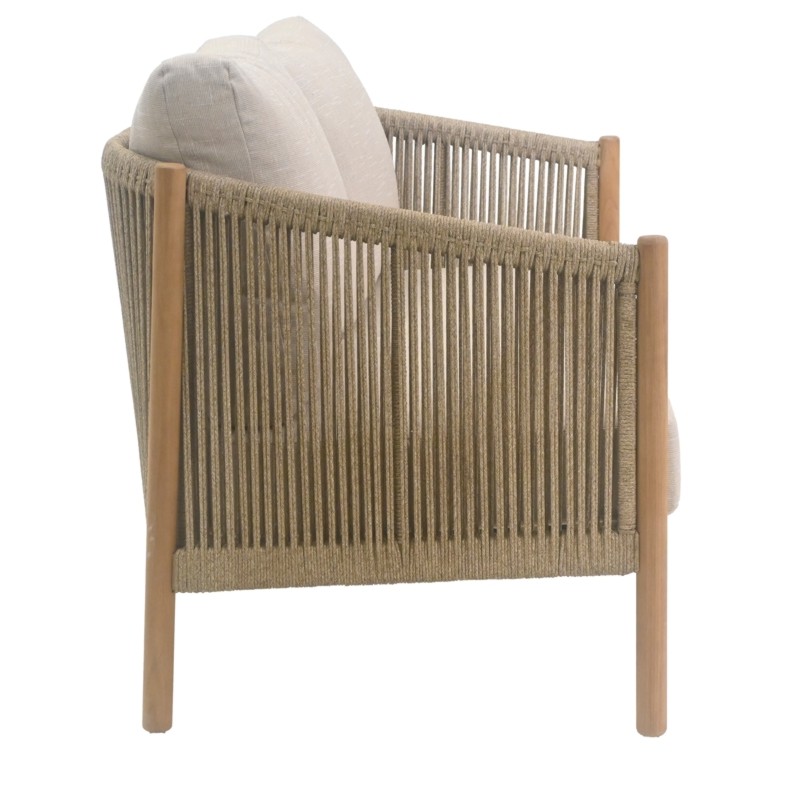 Καναπές Διθέσιος Touluse Ξύλο Teak