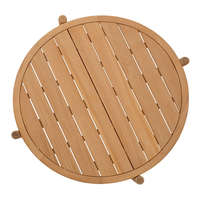 Τραπεζάκι Σαλονιού Touluse Ξύλο Teak