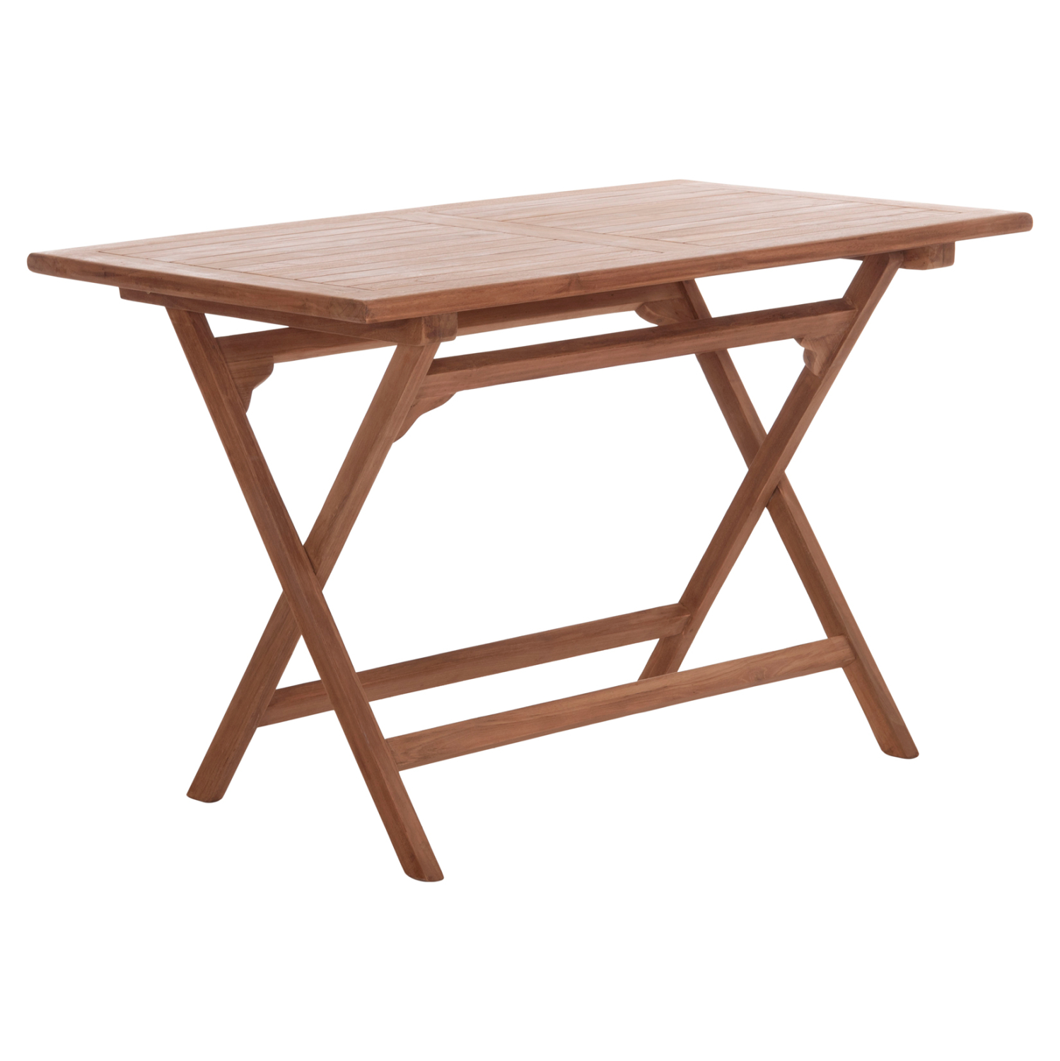 ΤΡΑΠΕΖΙ ΠΤΥΣΣΟΜΕΝΟ ΟΡΘΟΓΩΝΙΟ ERIS HM18117 ΞΥΛΟ TEAK–ΦΥΣΙΚΟ 120x70x76Υεκ.