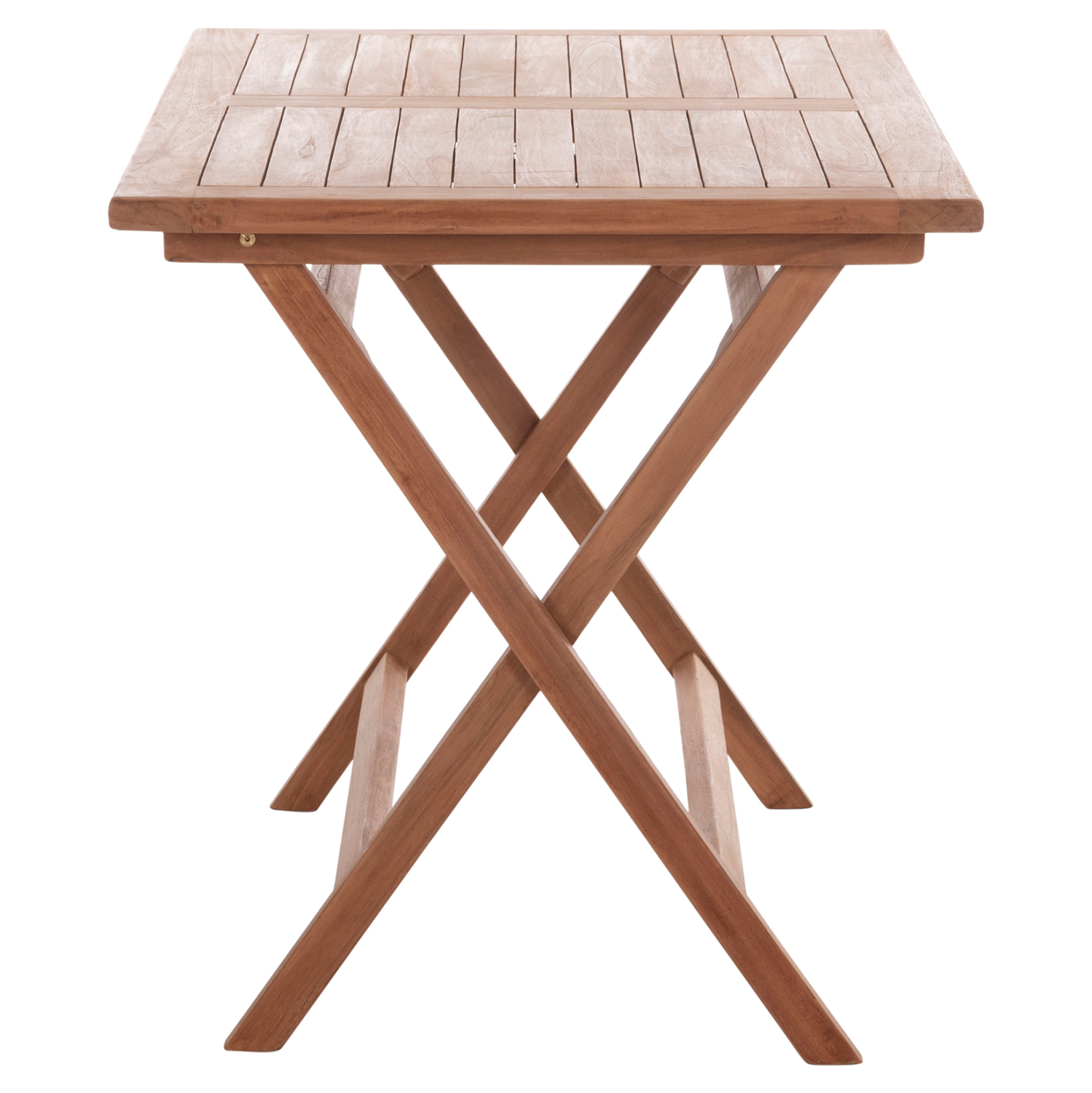 ΤΡΑΠΕΖΙ ΠΤΥΣΣΟΜΕΝΟ ΟΡΘΟΓΩΝΙΟ ERIS HM18117 ΞΥΛΟ TEAK–ΦΥΣΙΚΟ 120x70x76Υεκ.