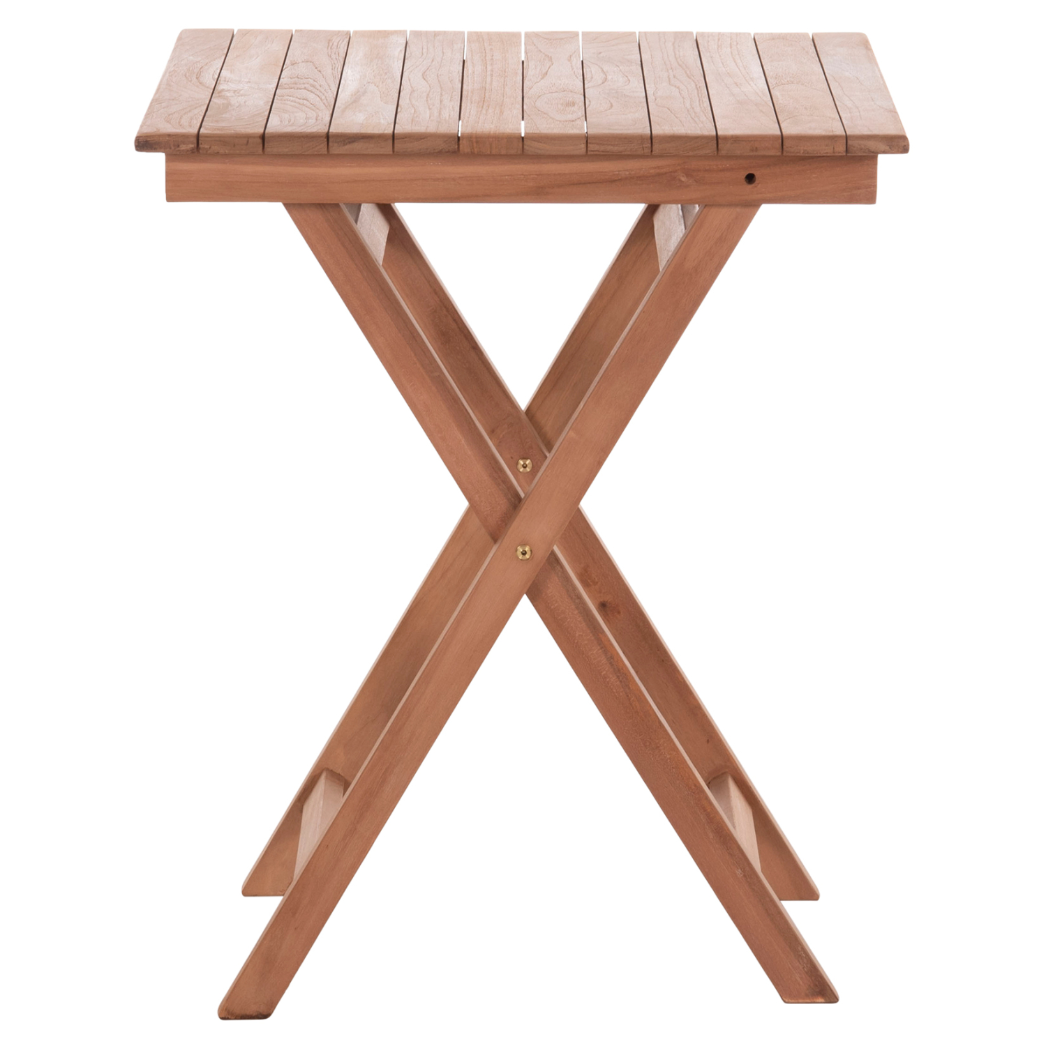 ΤΡΑΠΕΖΙ ΣΚΗΝΟΘΕΤΗ ΤΕΤΡΑΓΩΝΟ HEIDEL HM18121 ΞΥΛΟ TEAK–ΦΥΣΙΚΟ 60x60x75Υεκ.