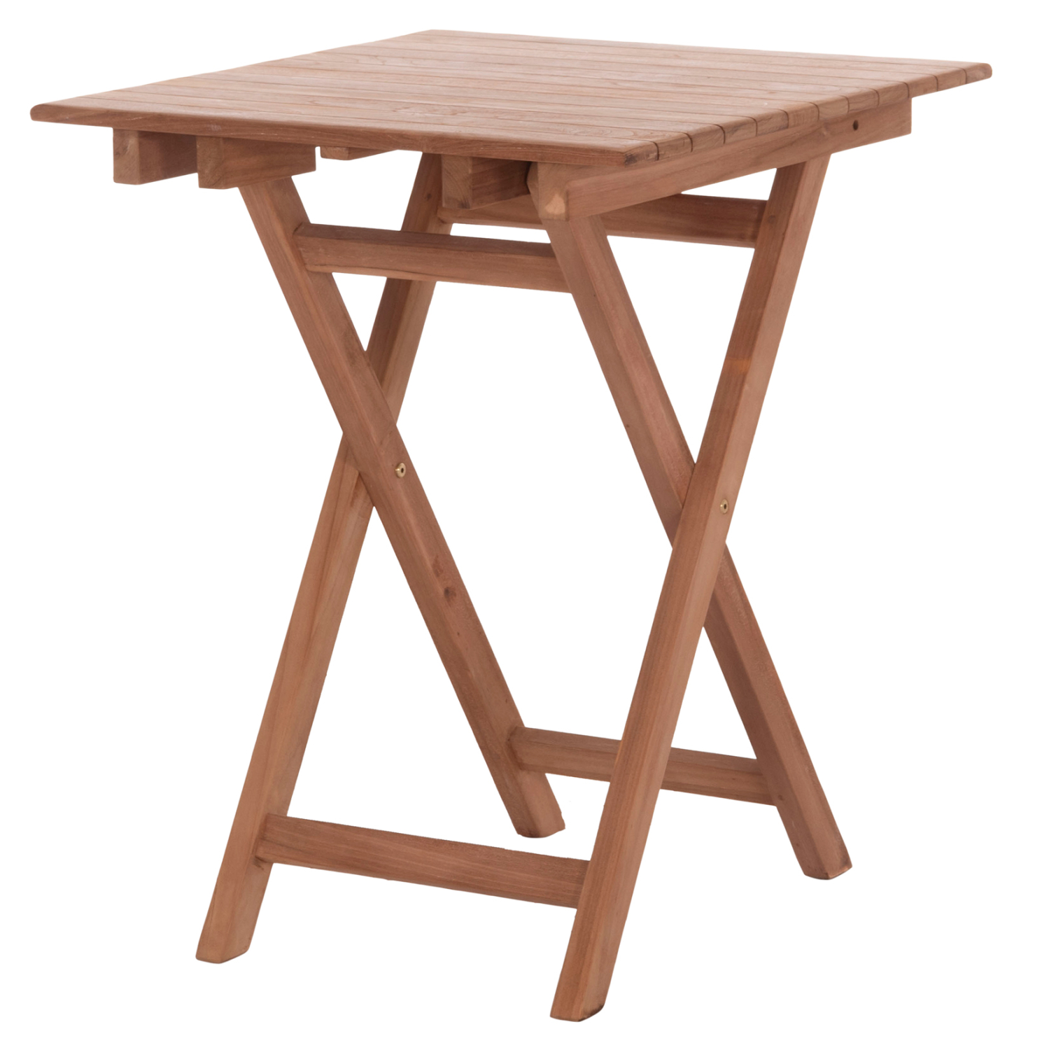 ΤΡΑΠΕΖΙ ΣΚΗΝΟΘΕΤΗ ΤΕΤΡΑΓΩΝΟ HEIDEL HM18121 ΞΥΛΟ TEAK–ΦΥΣΙΚΟ 60x60x75Υεκ.