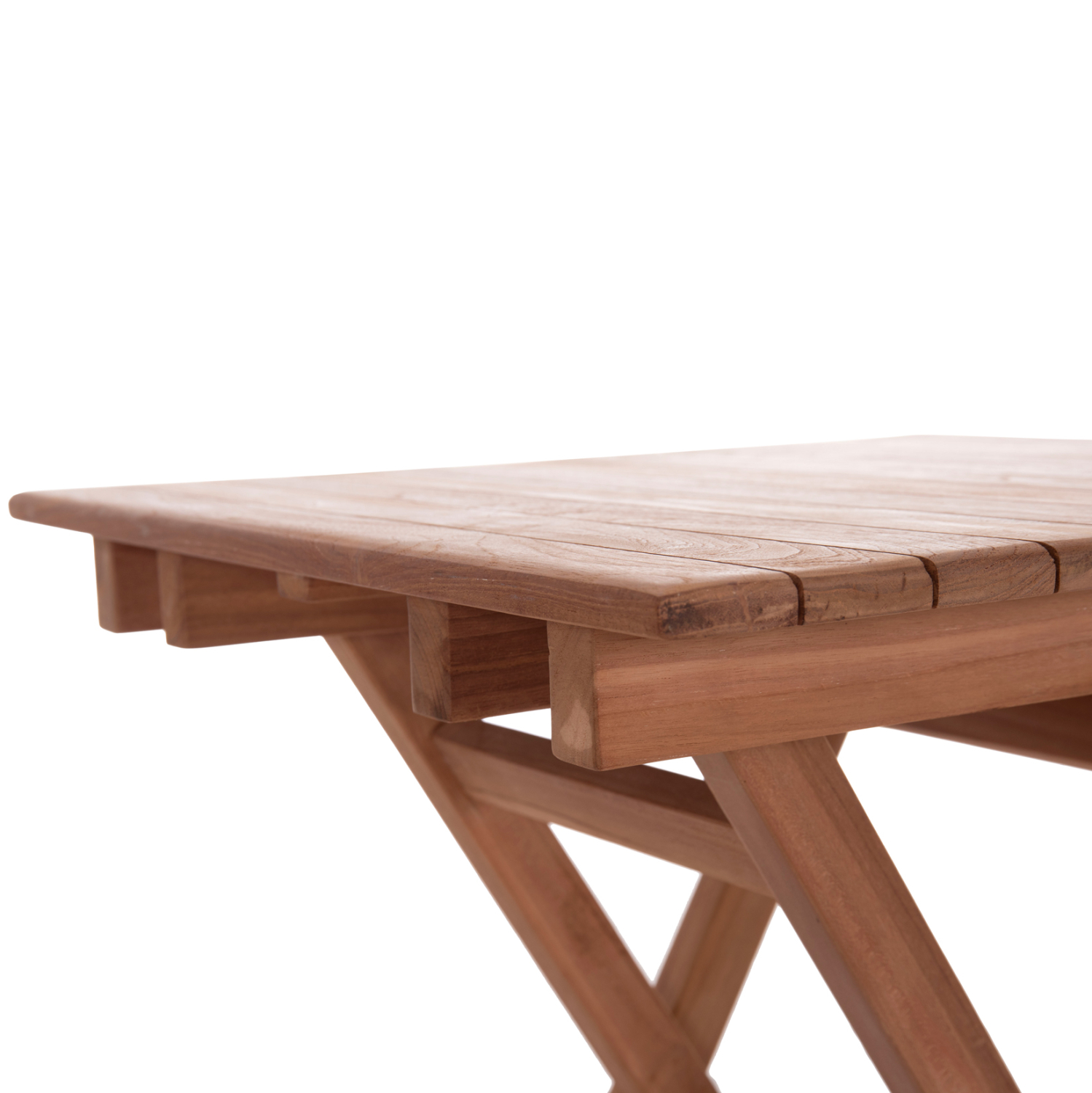 ΤΡΑΠΕΖΙ ΣΚΗΝΟΘΕΤΗ ΤΕΤΡΑΓΩΝΟ HEIDEL HM18121 ΞΥΛΟ TEAK–ΦΥΣΙΚΟ 60x60x75Υεκ.