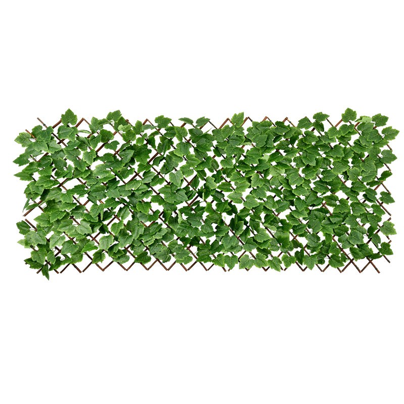 Vertical Garden Plant Silkscreened Polyester Grapenvine Willow Fence 100×200