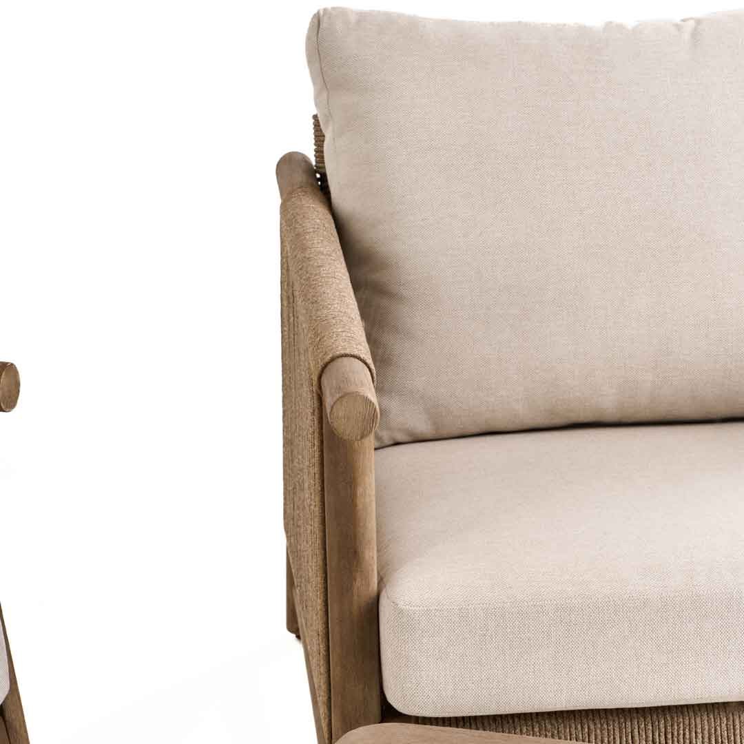 Πολυθρόνα lounge Zulu Ξύλο Ακακίας