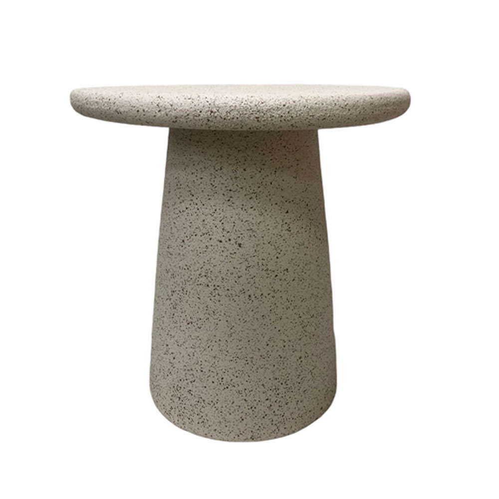 SAHARA SIDE TABLE SAND BEIGE 47.5×47.5×48.5cm