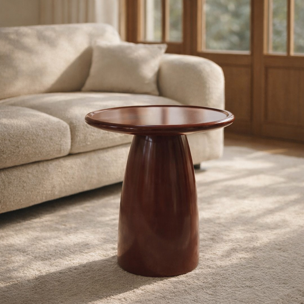 CHOCOLATE SIDE TABLE ΚΑΦΕ 36.5×36.5x46cm