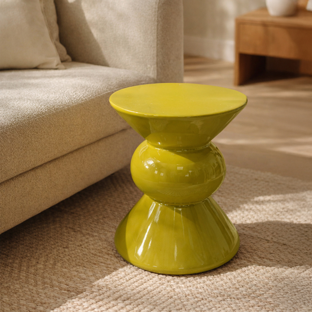 VIVID SIDE TABLE LIME 33x33x40cm
