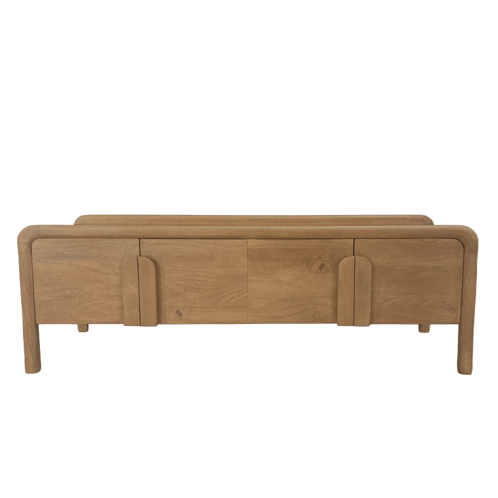 WABI TV STAND 4ΠΟΡΤΕΣ ΦΥΣΙΚΟ 145x40x50cm