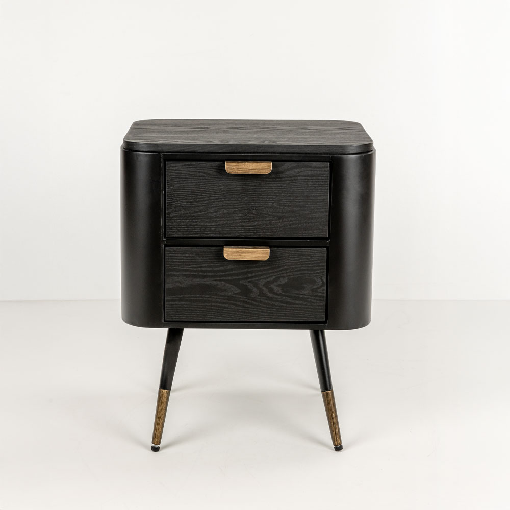 COLOMBO ΚΟΜΟΔΙΝΟ ΜΑΥΡΟ ΧΡΥΣΟ 50x39x63
