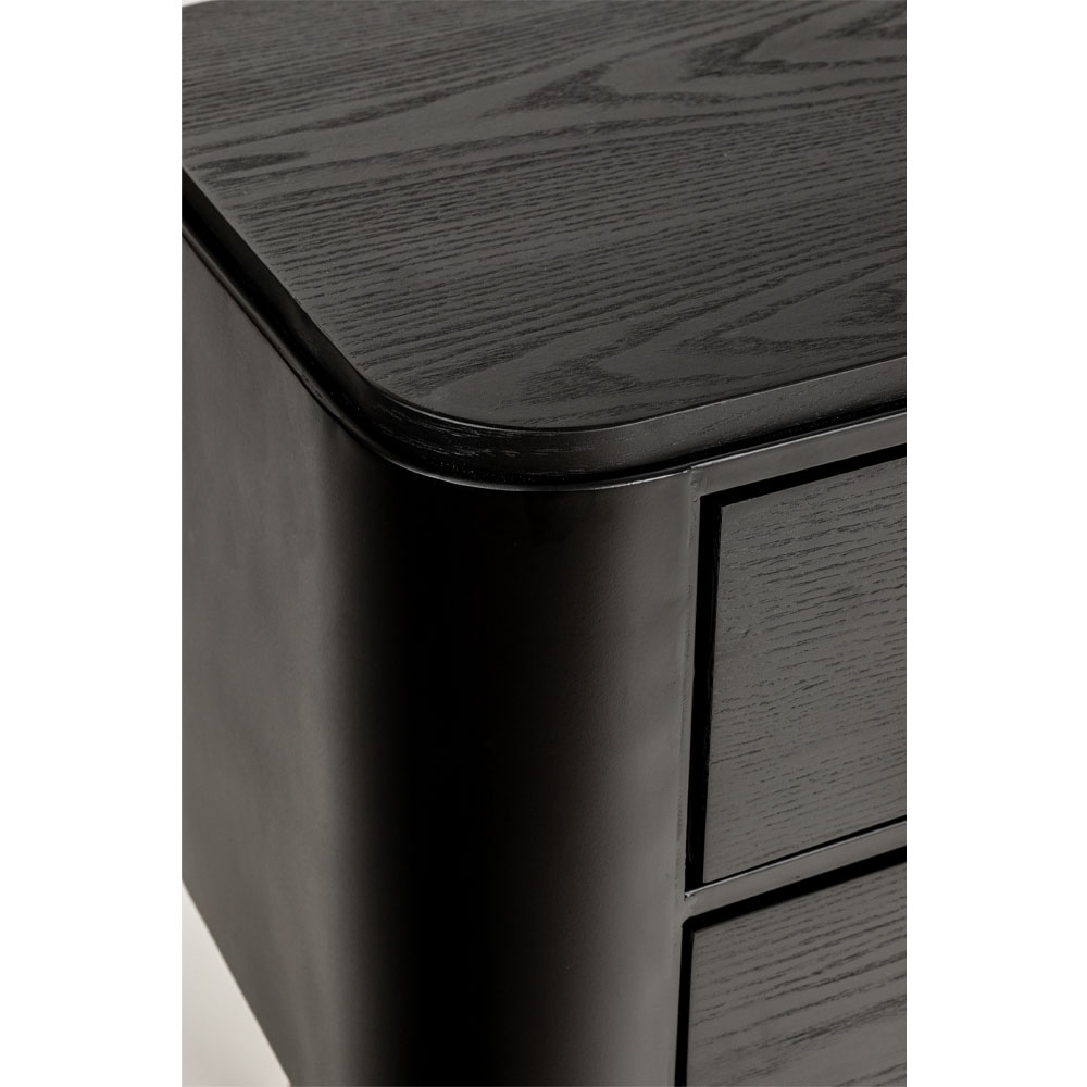 COLOMBO ΚΟΜΟΔΙΝΟ ΜΑΥΡΟ ΧΡΥΣΟ 50x39x63