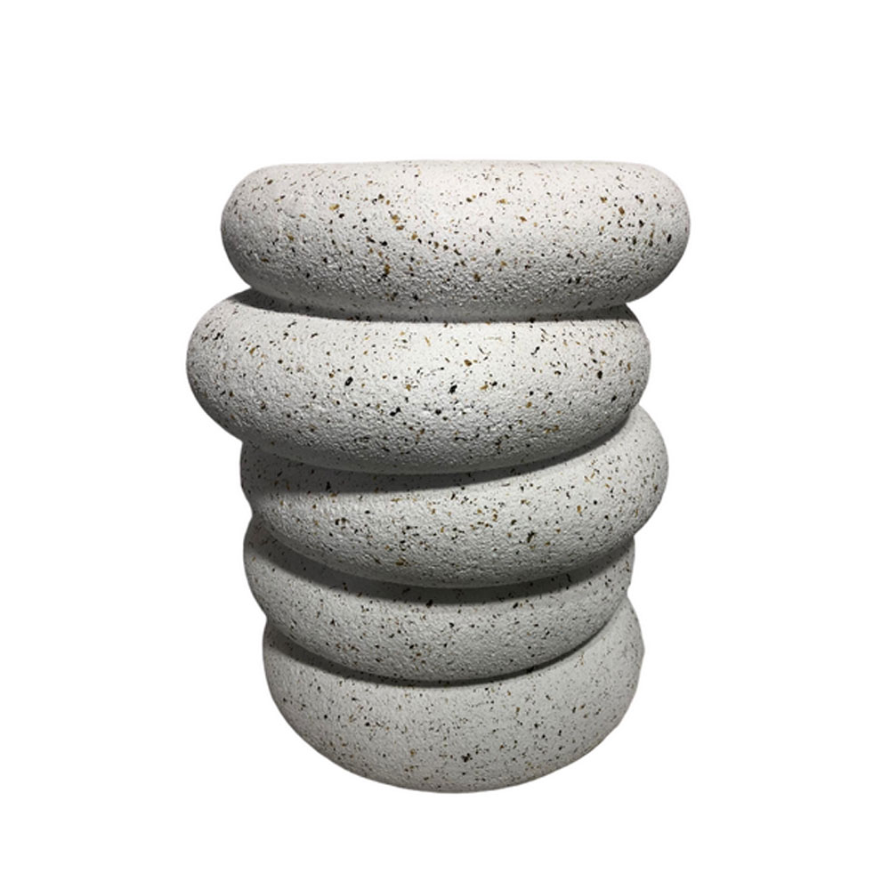 BALANCE SIDE TABLE TERRAZZO 41×42.5x50cm