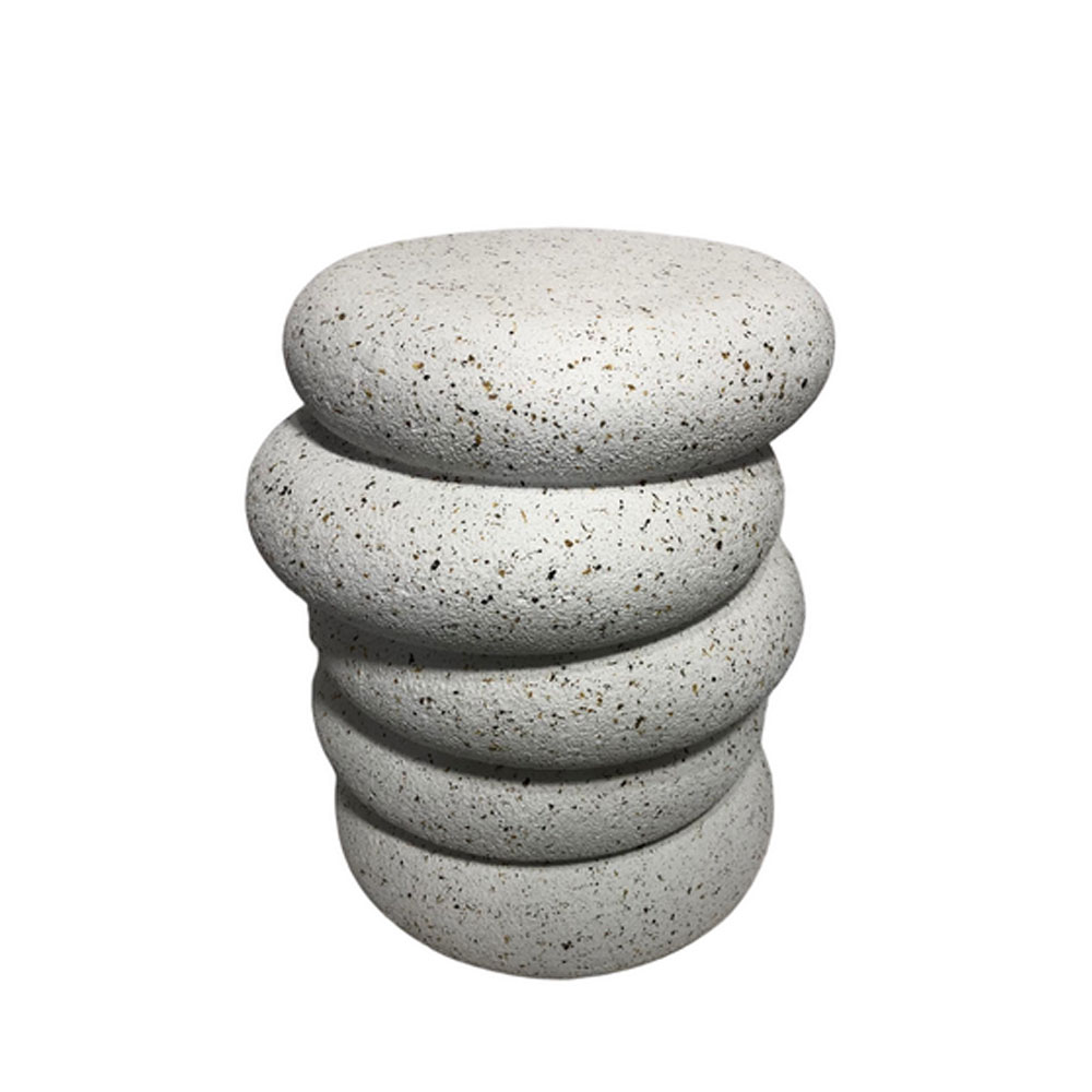 BALANCE SIDE TABLE TERRAZZO 41×42.5x50cm