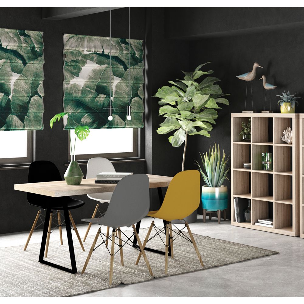PLEGMA ΤΡΑΠΕΖΙ SONOMA ΜΑΥΡΟ 160x80x76cm