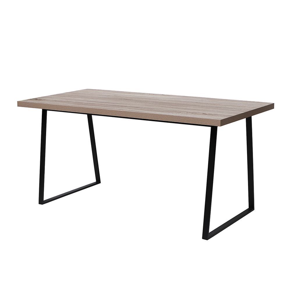PLEGMA ΤΡΑΠΕΖΙ SONOMA ΜΑΥΡΟ 160x80x76cm