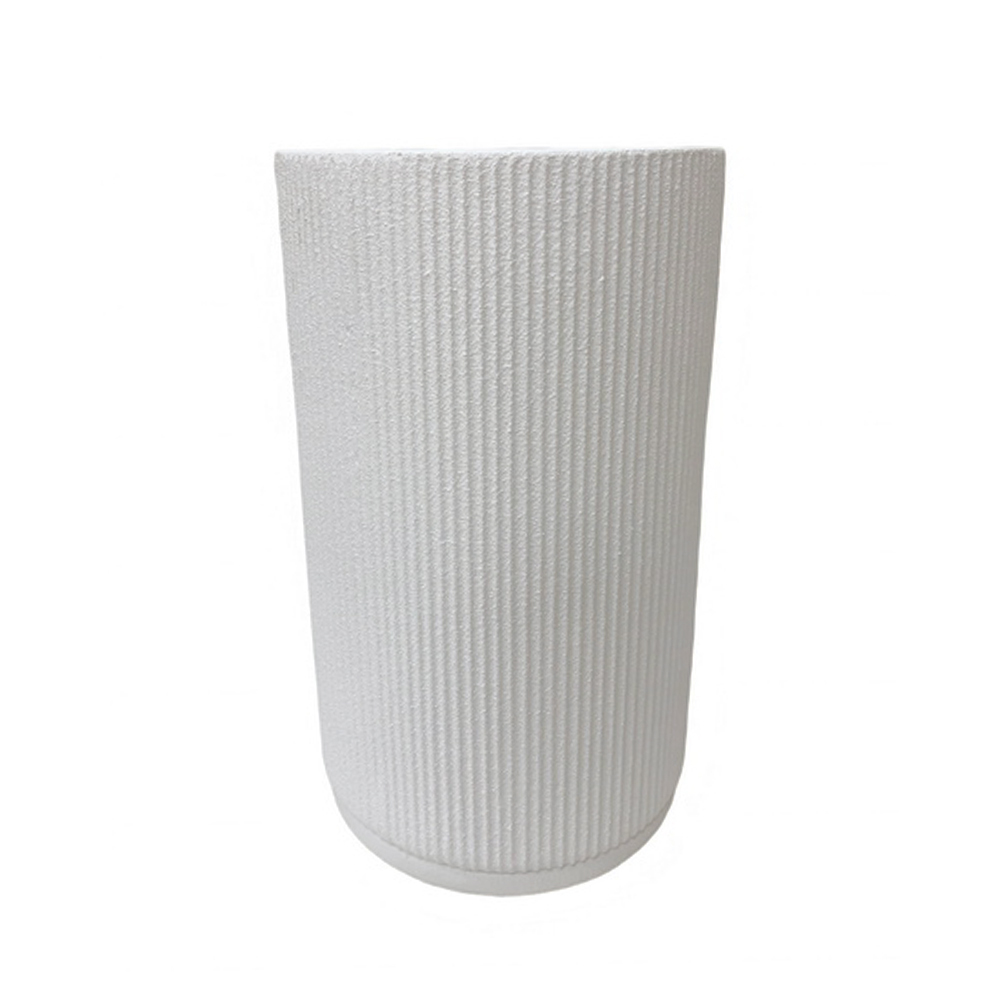 STYLOS SIDE TABLE ΛΕΥΚΟ 34x34x58cm