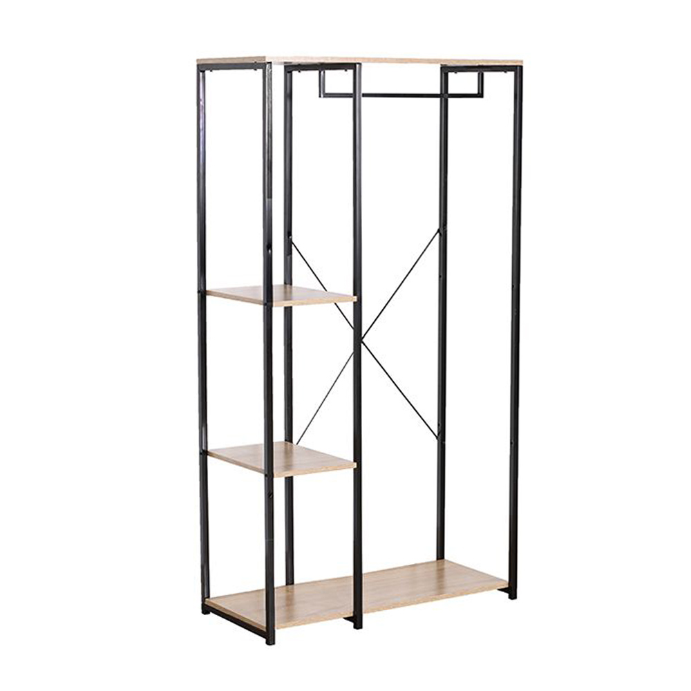 MODE ΝΤΟΥΛΑΠΑ SONOMA ΜΑΥΡΟ 90x40x167cm