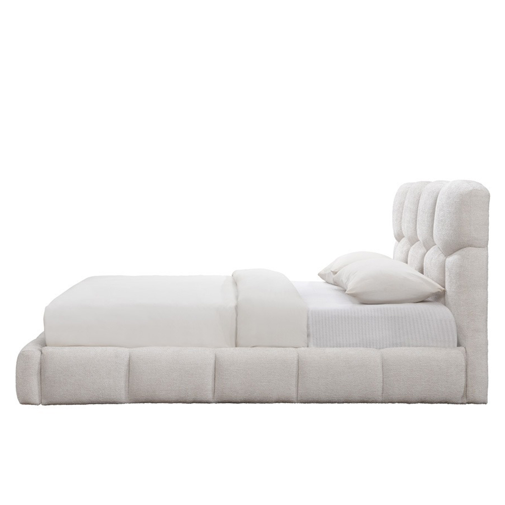 HONEYBEE ΚΡΕΒΑΤΙ (ΓΙΑ ΣΤΡΩΜΑ 160x200cm) CREAM 184x220x102.2cm