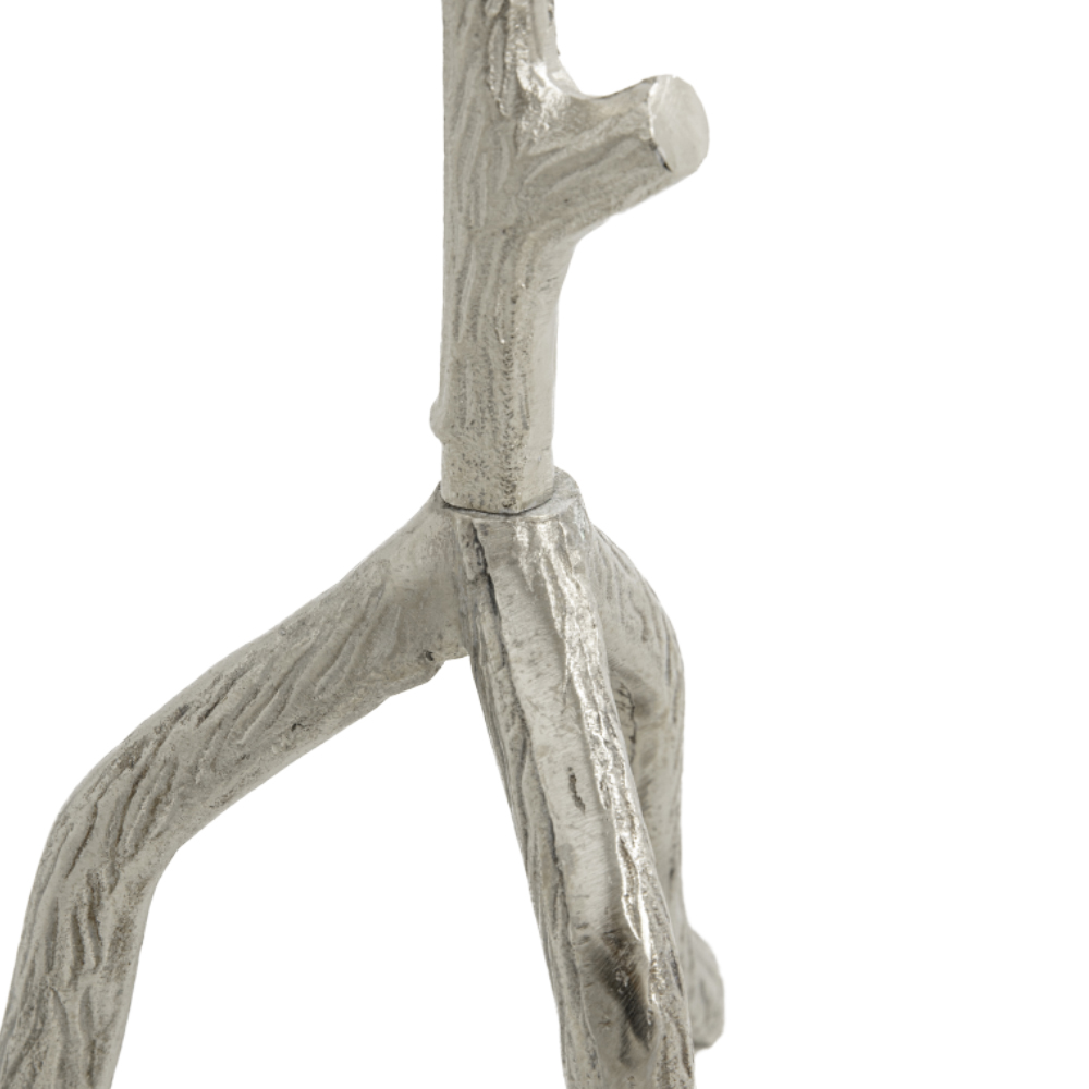 BIZARRE SIDE TABLE ΑΣΗΜΙ 45x45x64cm
