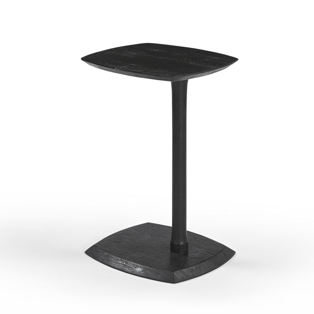 TIPTOP SIDE TABLE ΜΑΥΡΟ 40x35x60cm