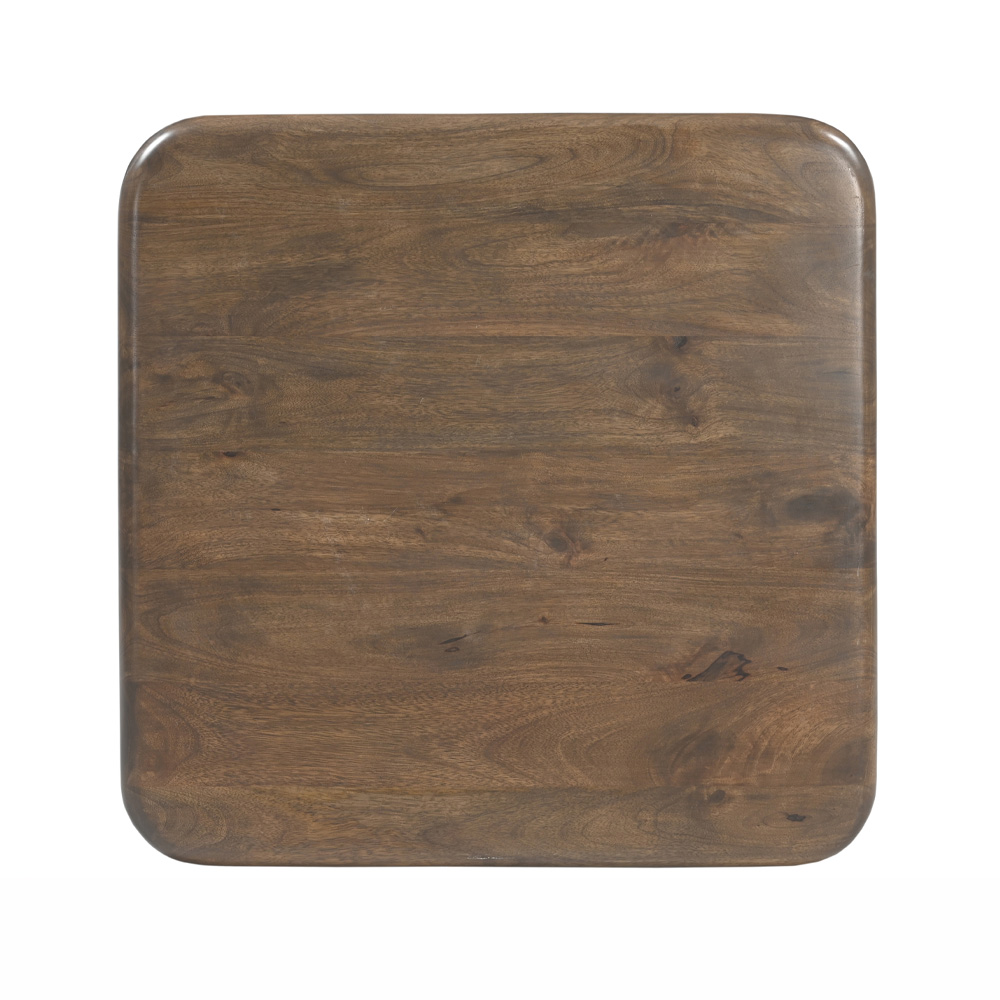 ROUTE COFFEE TABLE ΚΑΡΥΔΙ ΣΚΟΥΡΟ 60x60x45cm