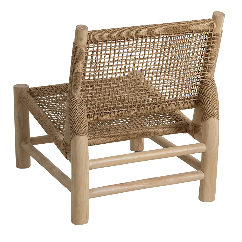 Πολυθρόνα Barcelona Ξύλο Teak