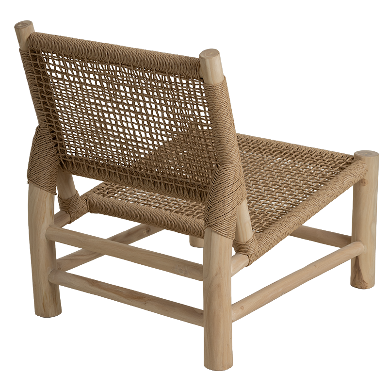 Πολυθρόνα Barcelona Ξύλο Teak