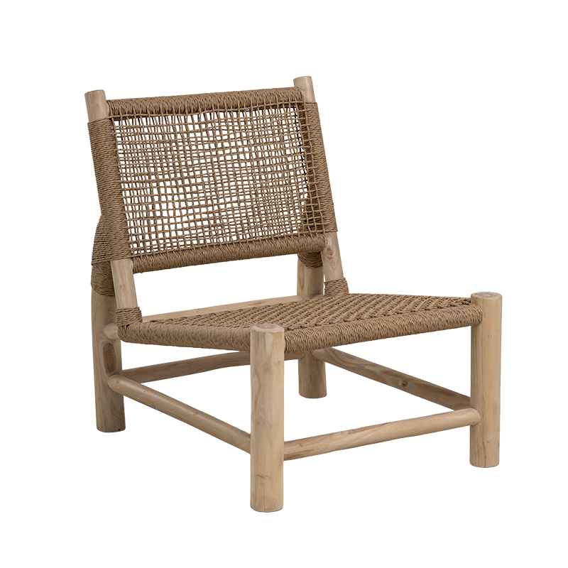 Πολυθρόνα Barcelona Ξύλο Teak