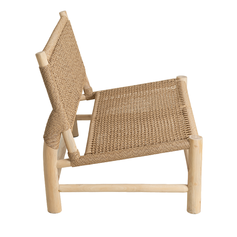 Διθέσιος Καναπές Barcelona Ξύλο Teak