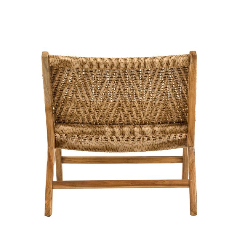 Πολυθρόνα lounge Badesi Ξύλο Teak