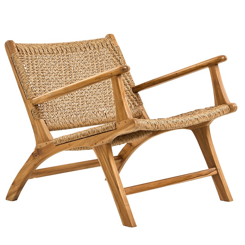 Πολυθρόνα lounge Badesi Ξύλο Teak