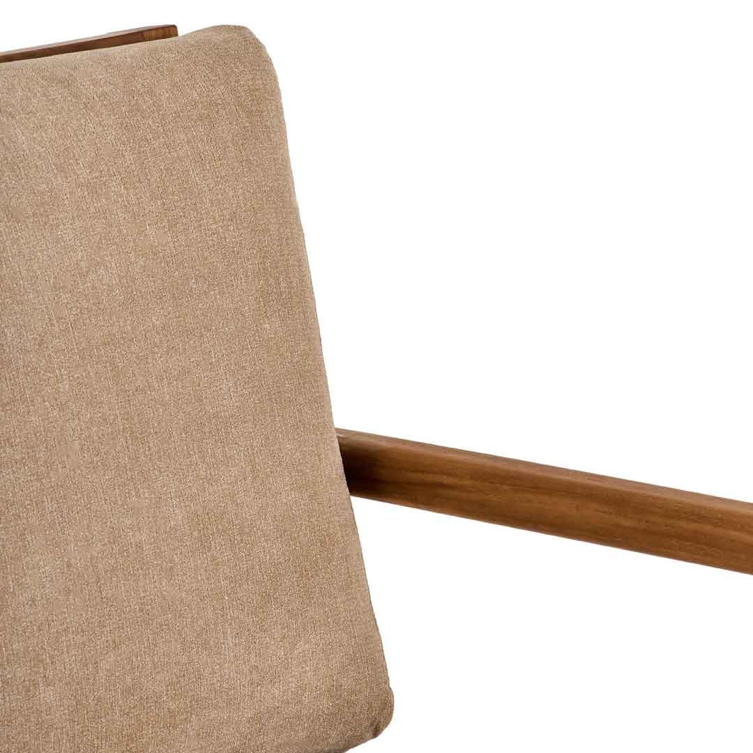 Καρέκλα πολυθρόνα Scandi Ξύλο Teak