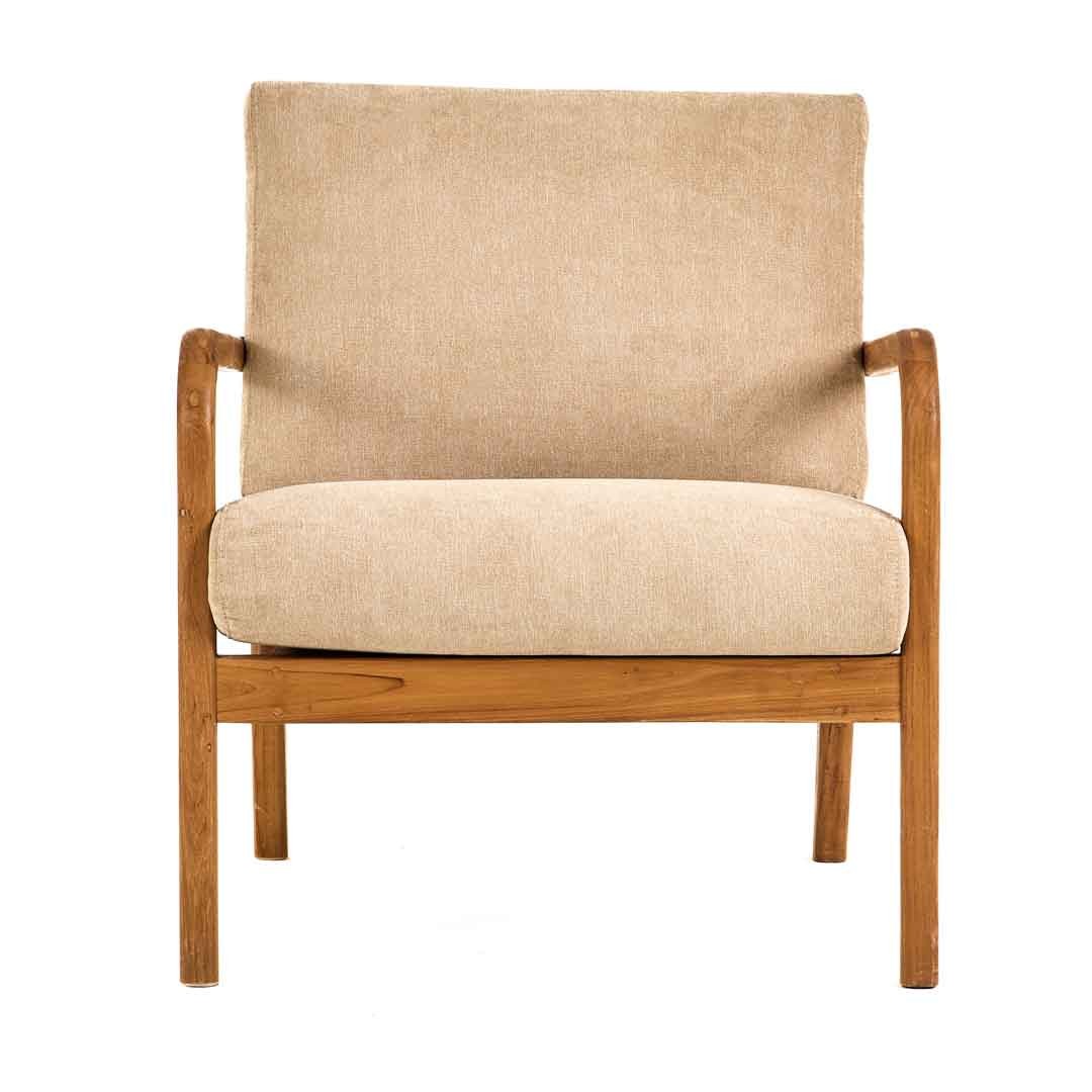 Καρέκλα πολυθρόνα Scandi Ξύλο Teak